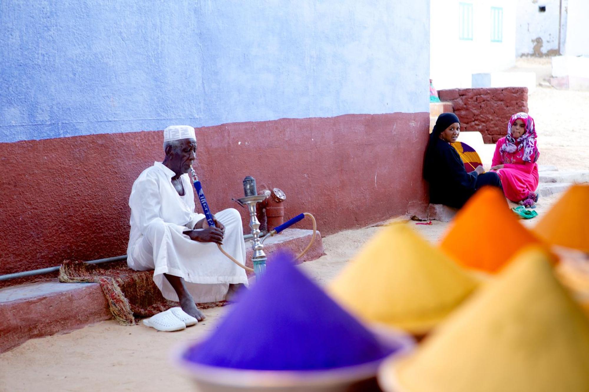 Hadouta Masreya Nubian Guest House Aswan Zewnętrze zdjęcie